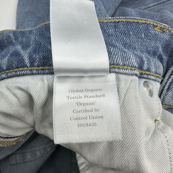 Everlane Women's Blue The‎ Original Cheeky Straight Jean W27-28.2/L24.9 - Picture 7 of 11